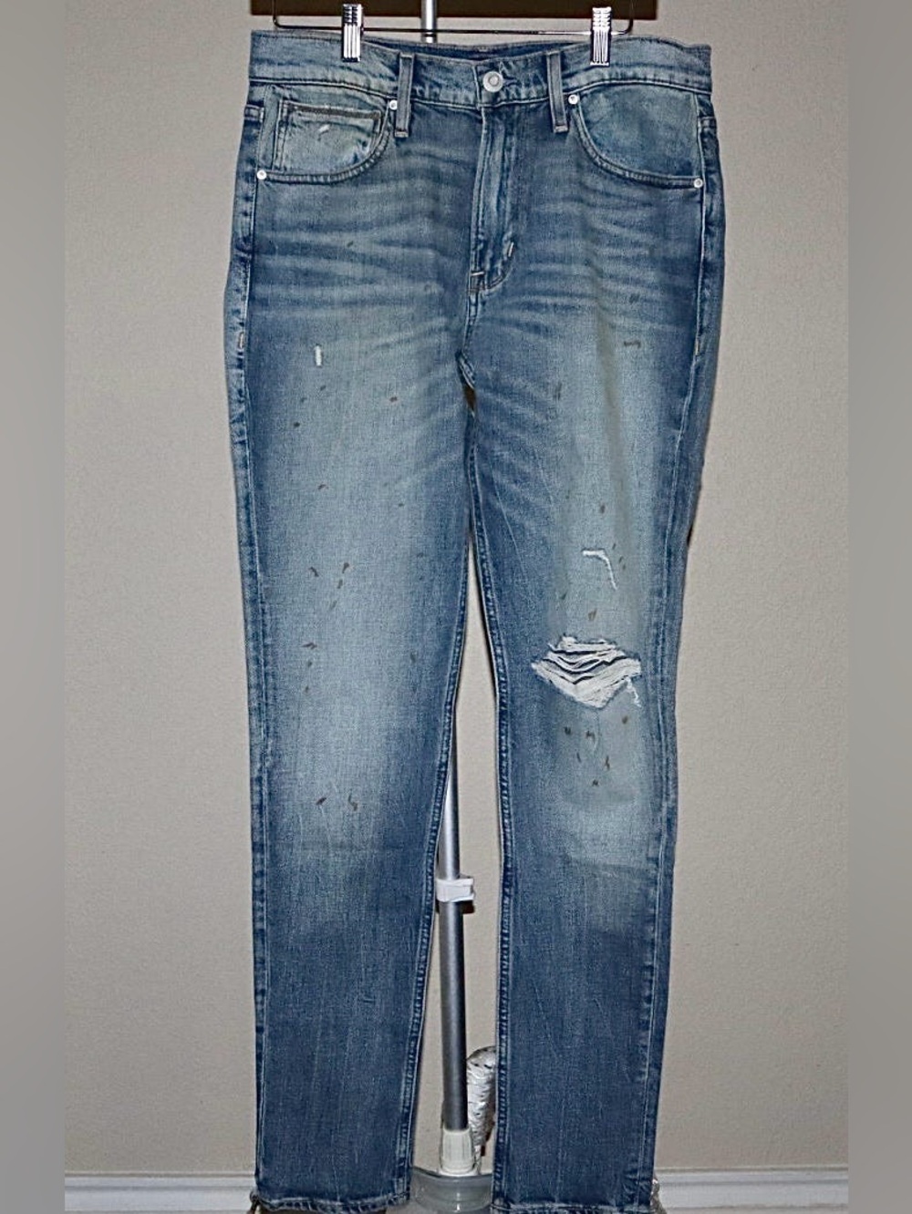 Hudson Jeans Light Blue Skinny Distressed Jeans
